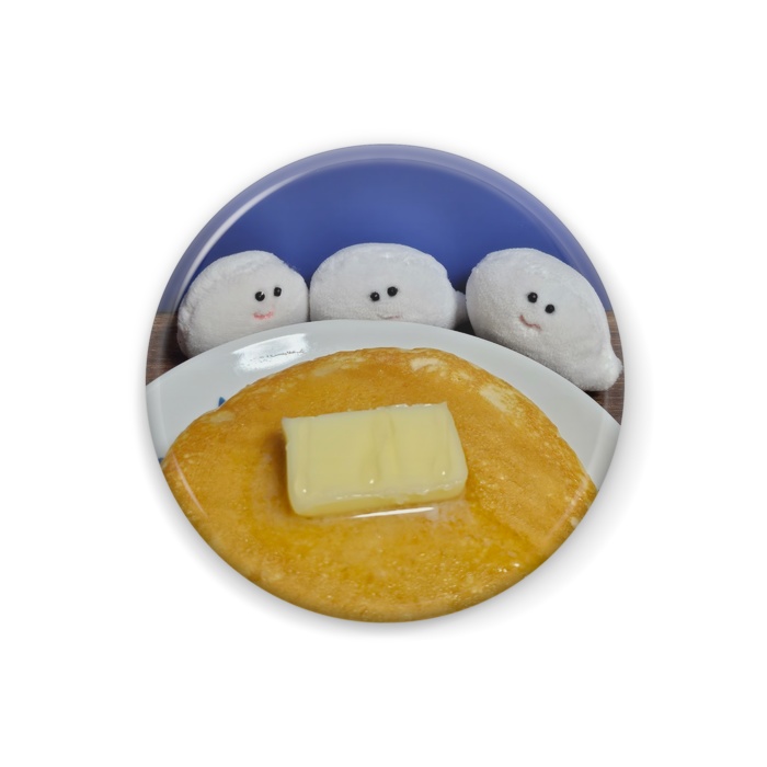 おばけの缶バッジ(デザイン5種類 サイズ展開2種類)