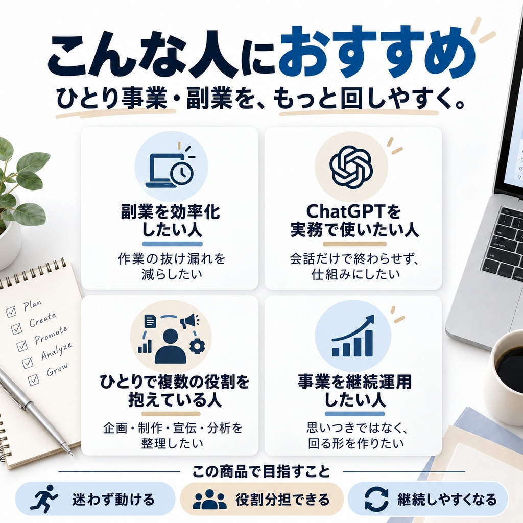ChatGPTで作る AI社員チーム運営スターターキット