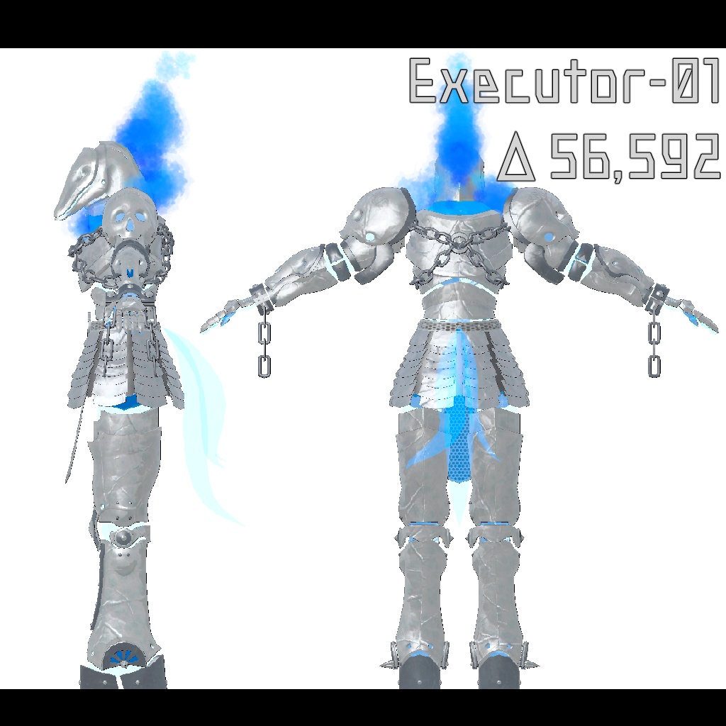 オリジナル3Dモデル Executor-01