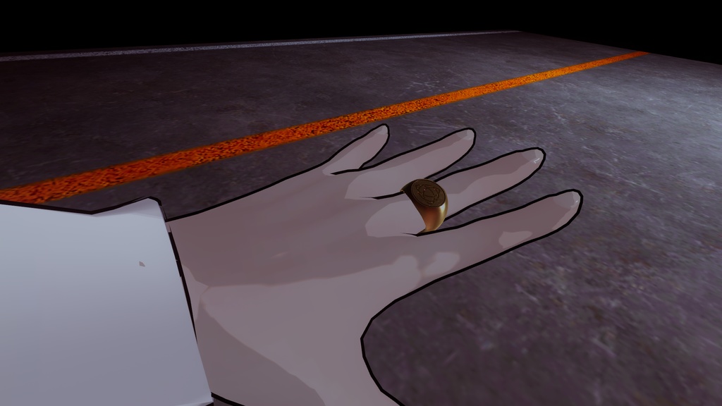 シグネットリング(3Dモデル)