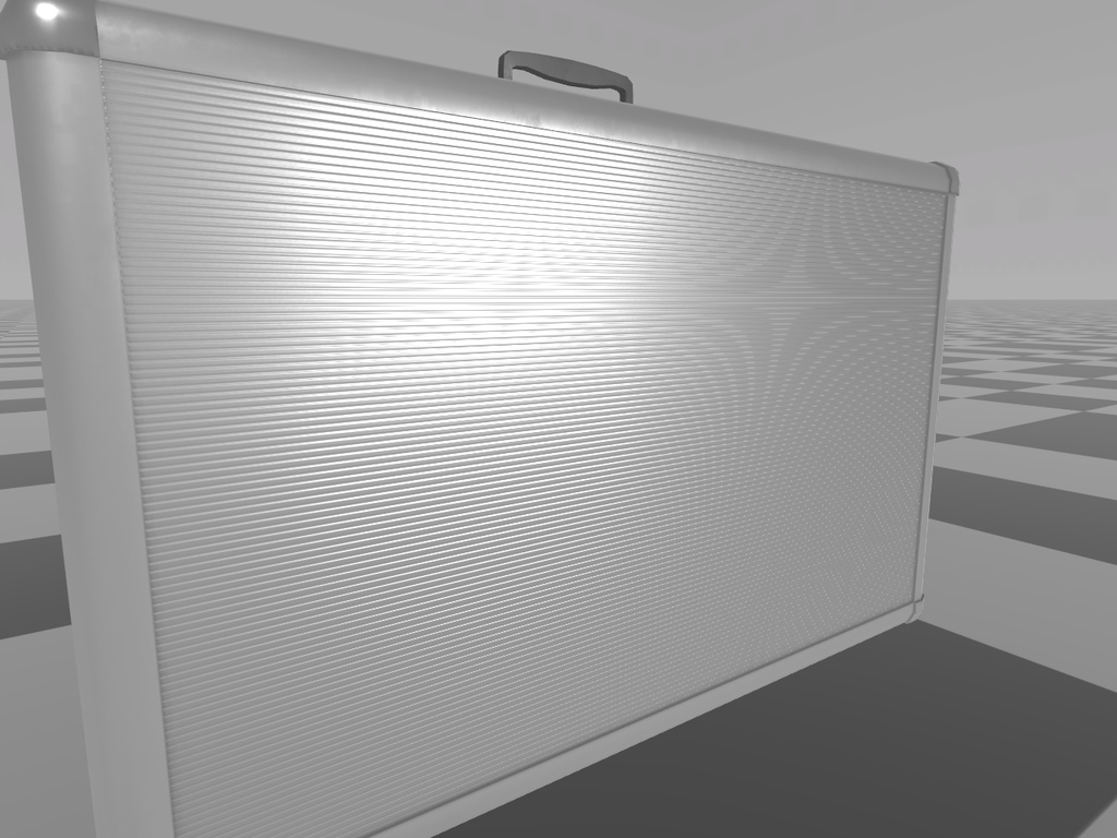 アタッシュケース(3Dモデル)