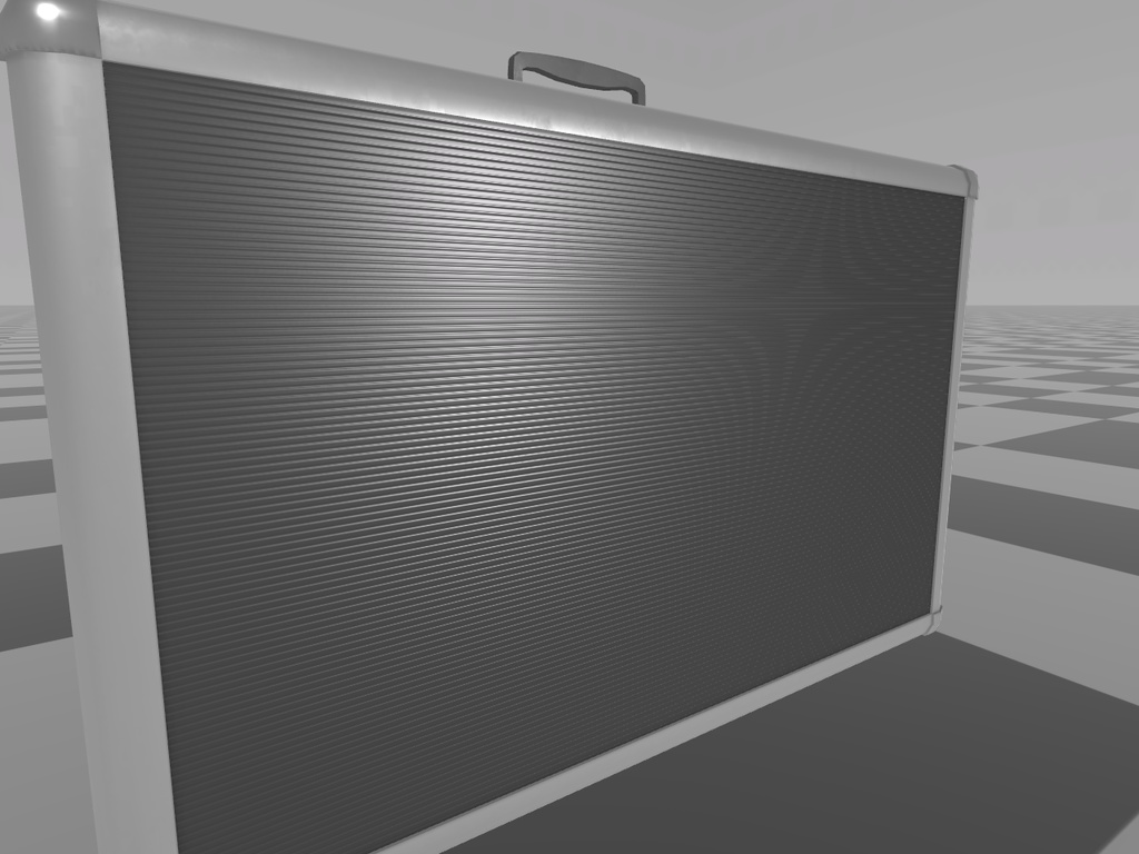 アタッシュケース(3Dモデル)