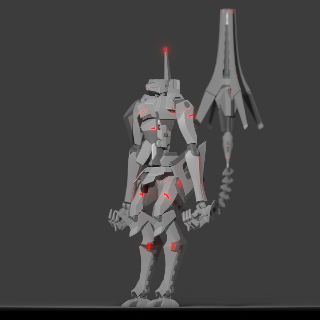 NS-TR-04 白亜【VRChat用メカアバター】
