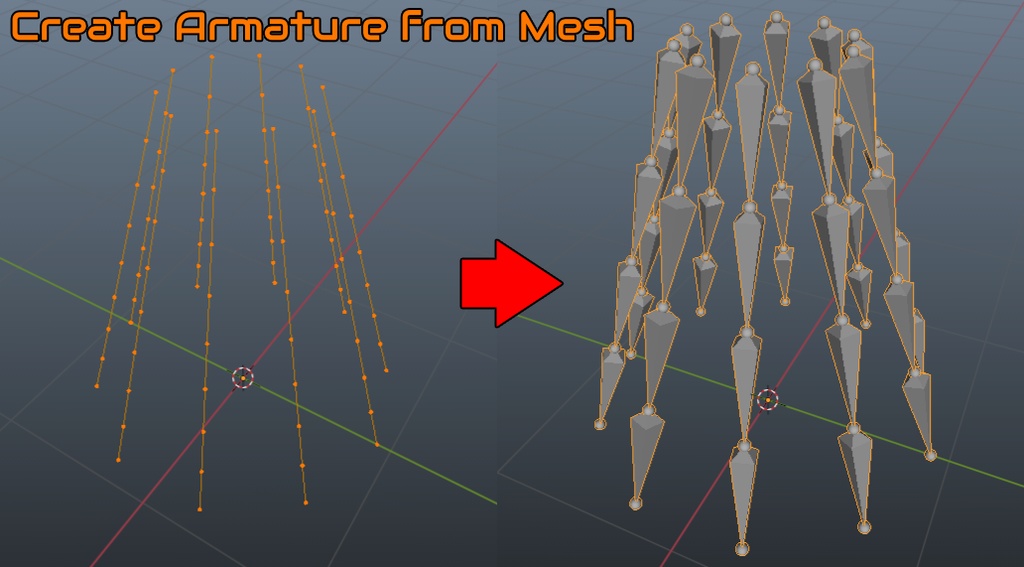 Create Armature From Mesh