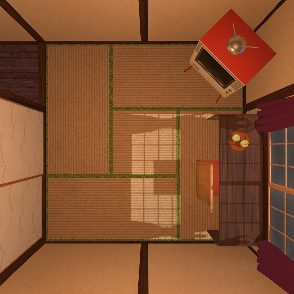 【販売ワールド】仮想四畳半【PCVR/Quest】