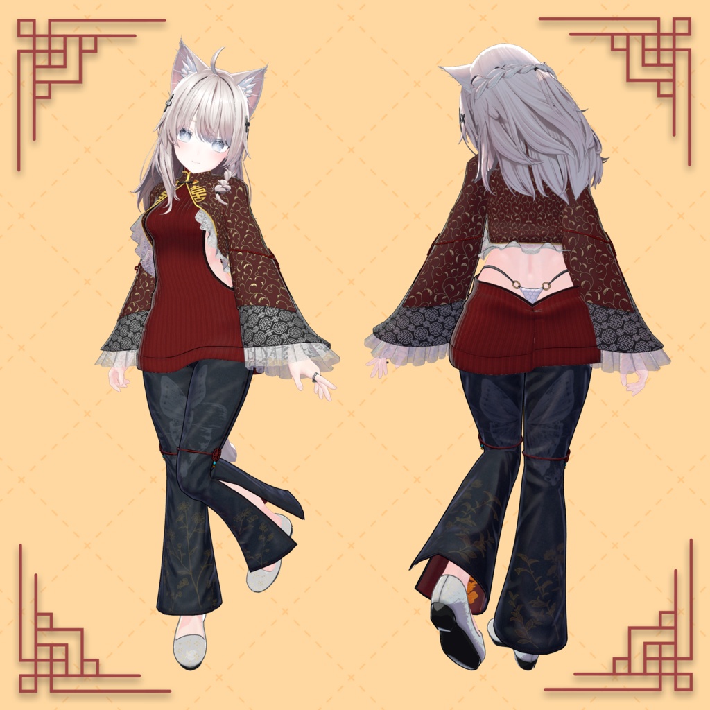 【MA対応】Morern Room China【VRChat想定】