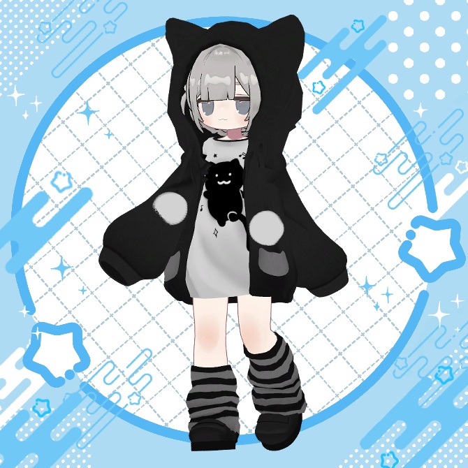 【Kipfel】ねこネコパーカー【MA対応】