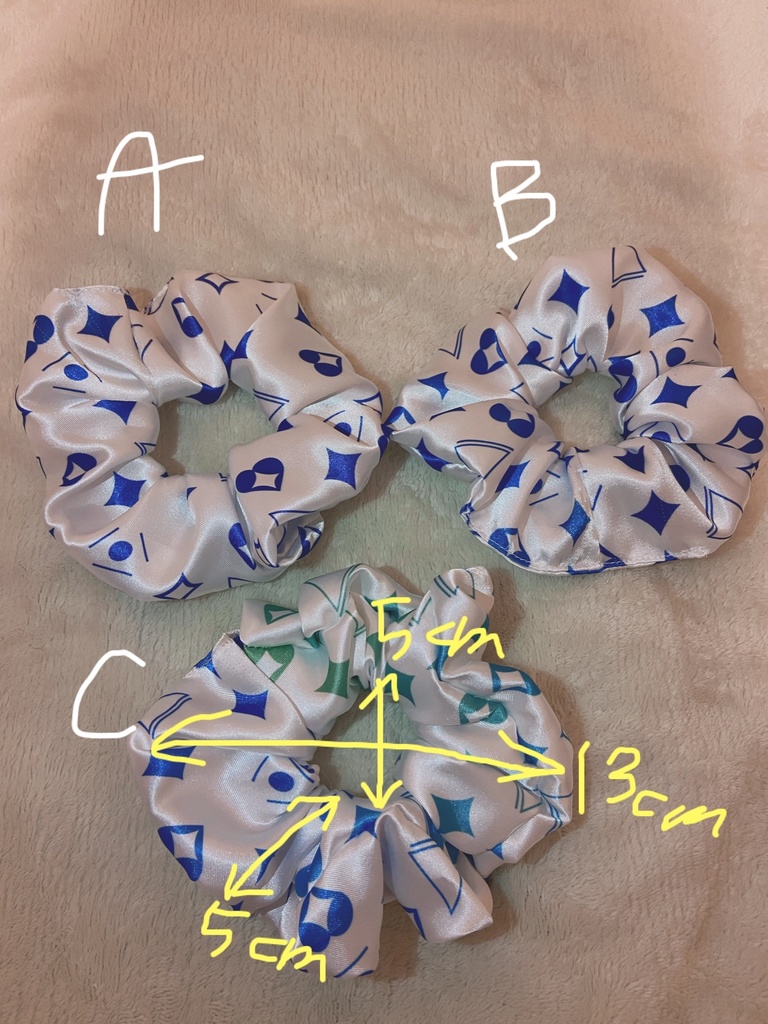 ホロライブサマーすいちゃん風シュシュ Mサイズ