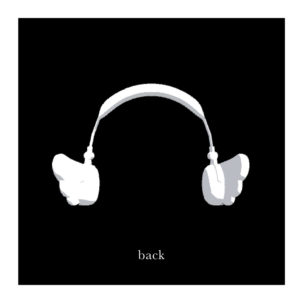 【VRchat想定】天使の耳当て