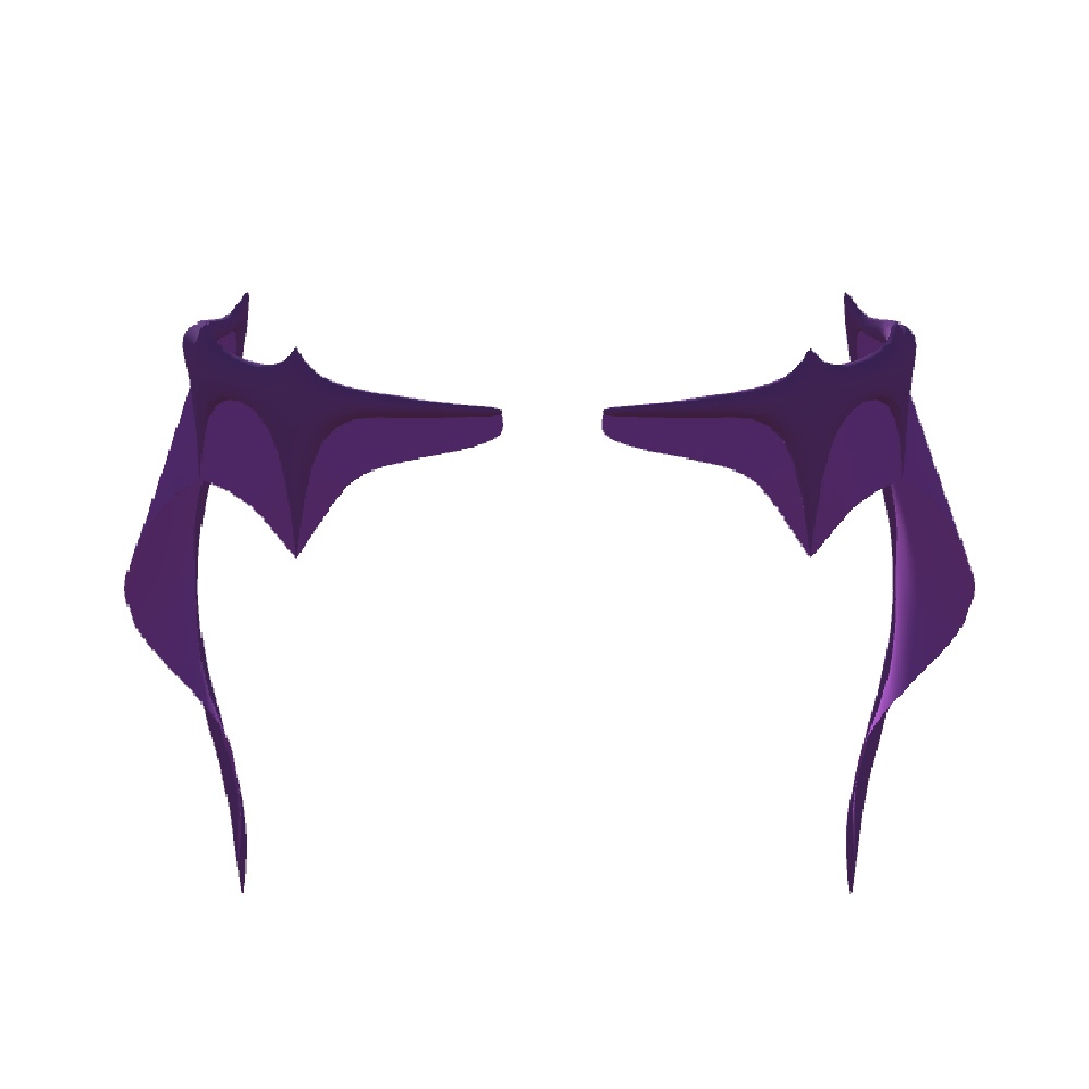 【VR chat想定】サキュパスの羽