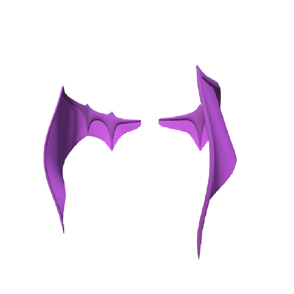 【VR chat想定】サキュパスの羽