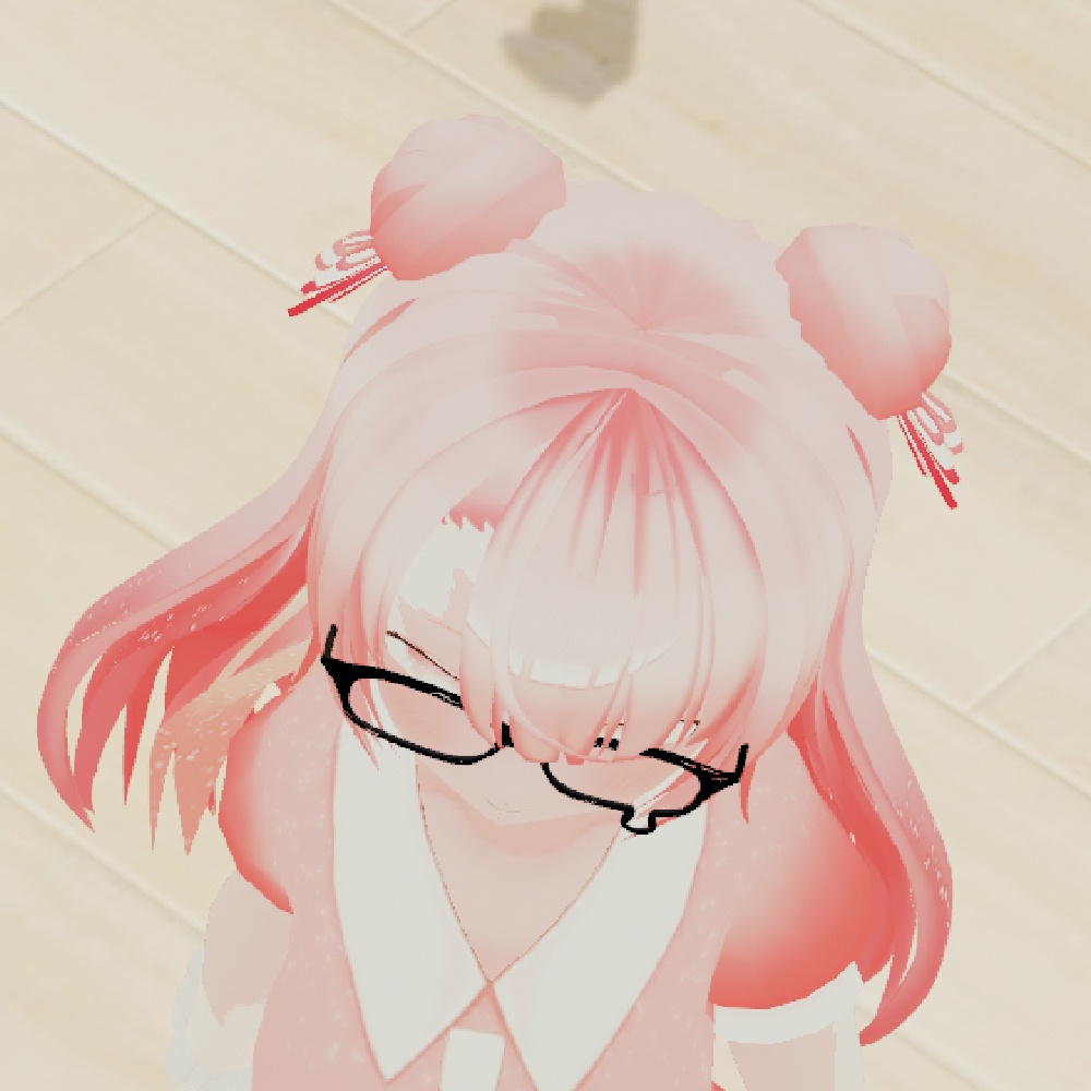 【VR chat・ cluster 想定】涙めがね