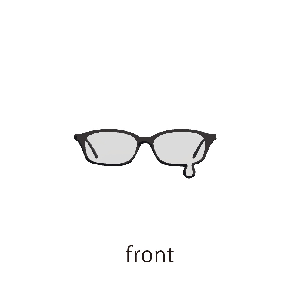 【VR chat・ cluster 想定】涙めがね