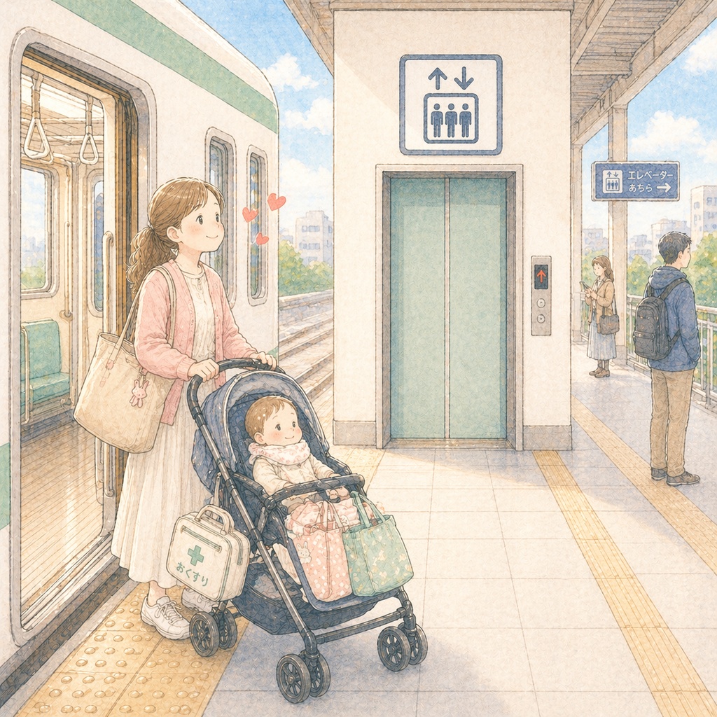 駅エレ Pro|エレベーターに近い号車がわかる電車ナビ(500円・買い切り)