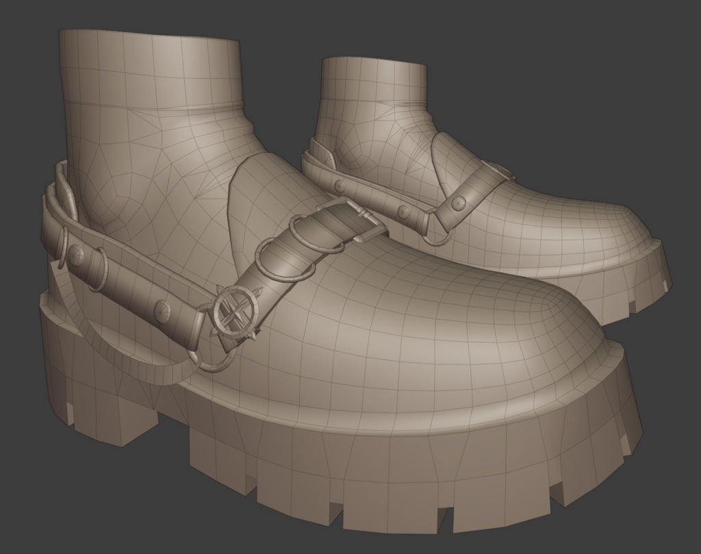 ✧ Strapped Loafers ✧ for SHINRA