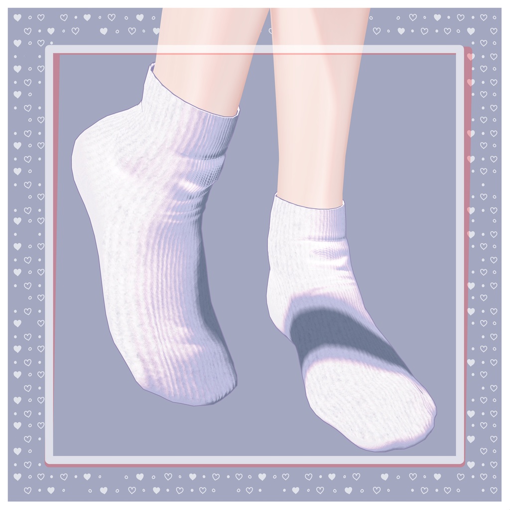 Ribbed Ankle Socks for Shinra