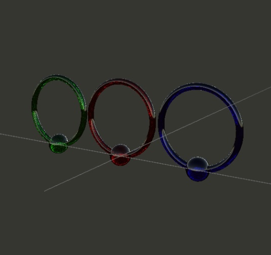 「無料」VRC想定ピアス「わっかピアス」