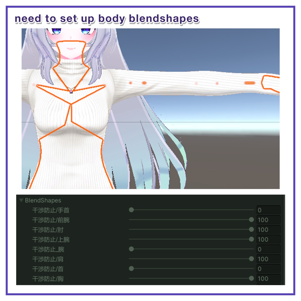 Turtleneck knit dress for Wolferia / タートルネックニットワンピース【ウルフェリア用】 (C2)