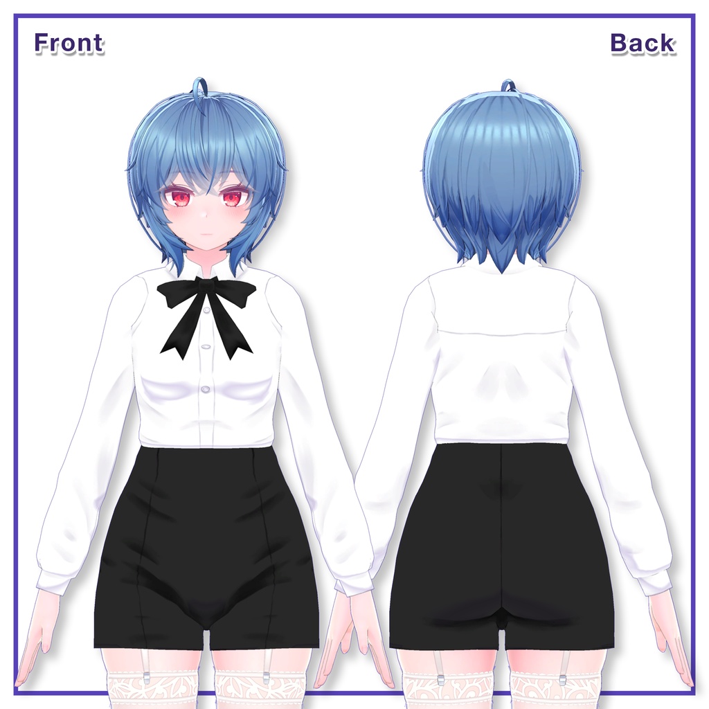 Shirts & Shorts, Skirt for Eyo,Imeris / シャツ&ショーツ,スカート【イヨ用,イメリス用】 (C3)