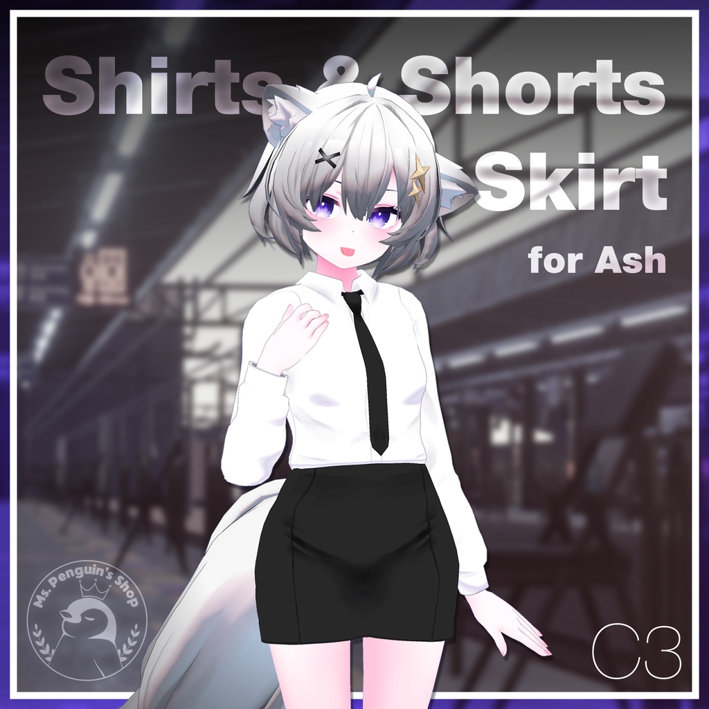 Shirts & Shorts, Skirt for Ash / シャツ&ショーツ,スカート【アッシュ用】 (C3)