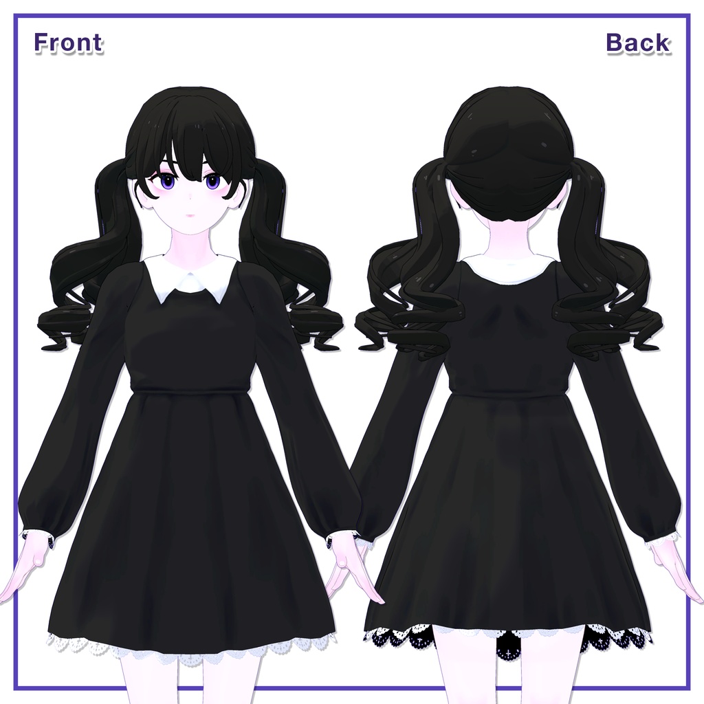 Shoulder Strap Dress for Grus / ショルダーストラップワンピース【Grus用】 (C4)