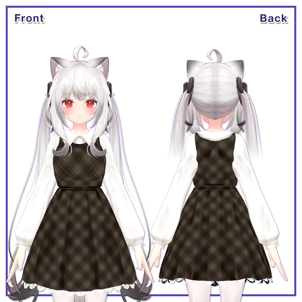 Shoulder Strap Dress for Maya / ショルダーストラップワンピース【舞夜用】 (C4)