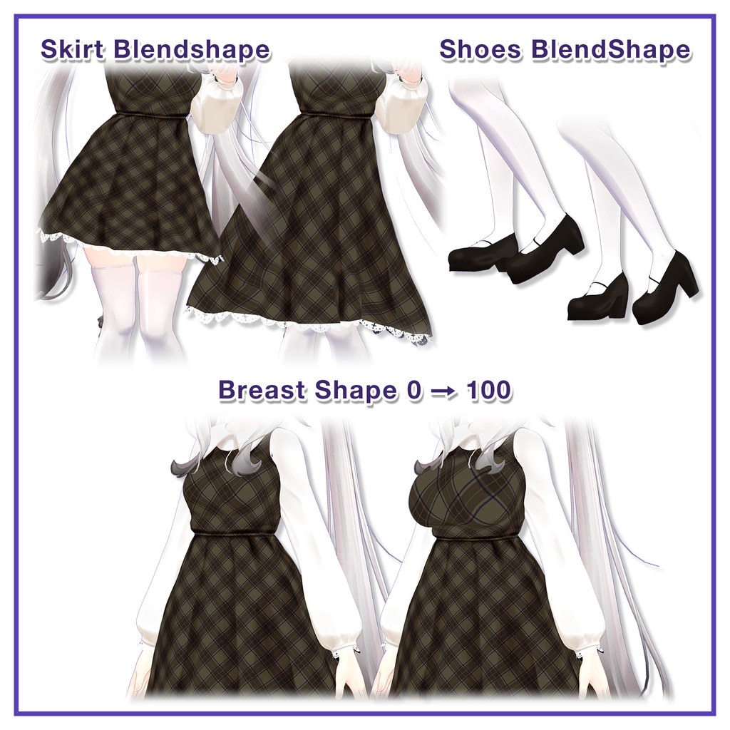 Shoulder Strap Dress for Maya / ショルダーストラップワンピース【舞夜用】 (C4)