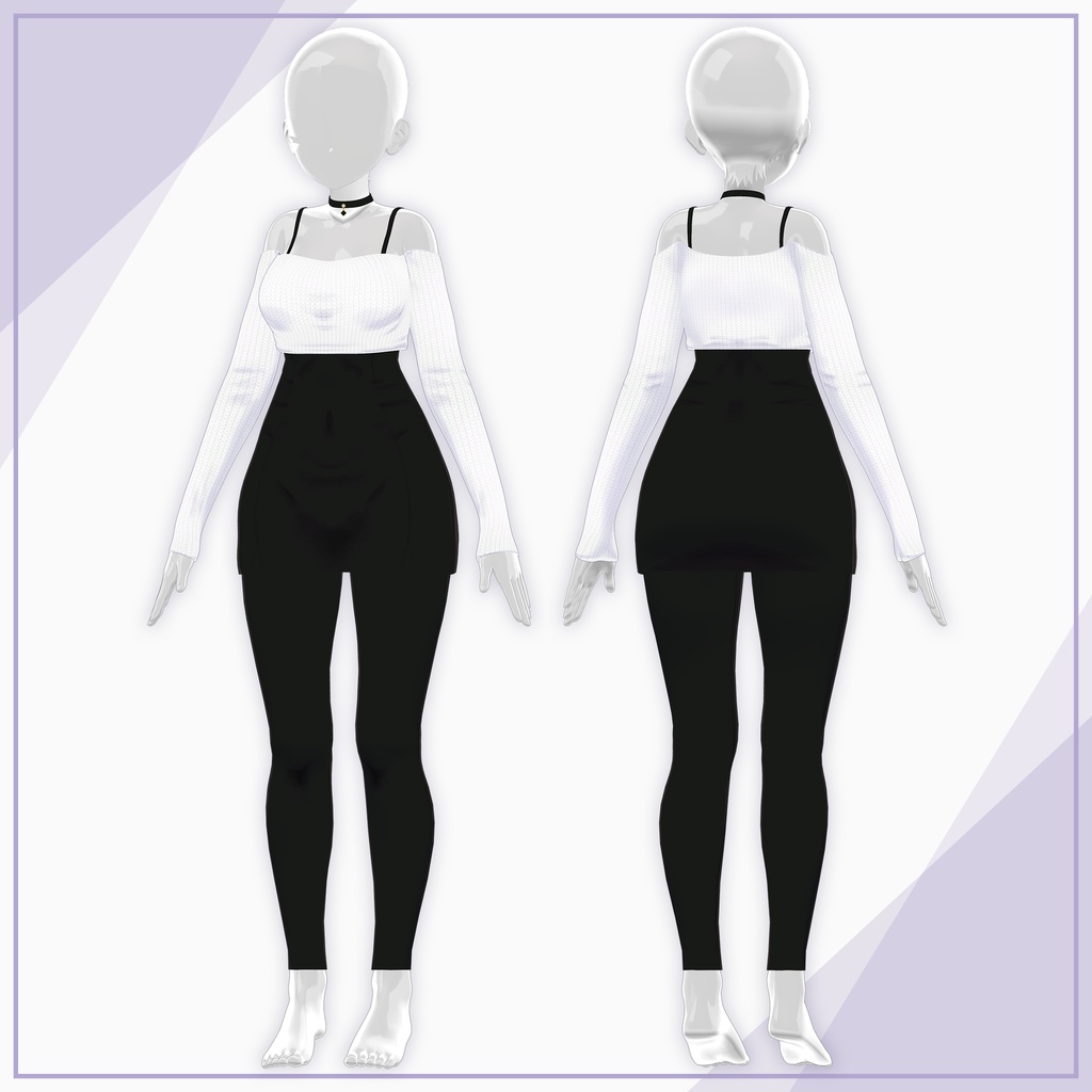 【15Avatars】Offshoulder Top Dress / オフショルダー トップ ワンピース (C5)