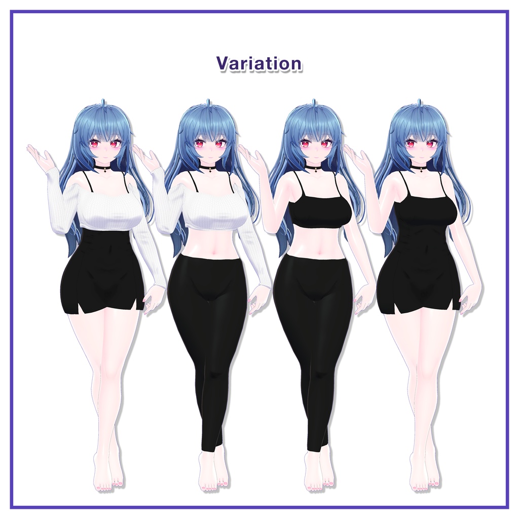 Offshoulder Top Dress for Imeris / オフショルダー トップ ワンピース【イメリス用】 (C5)