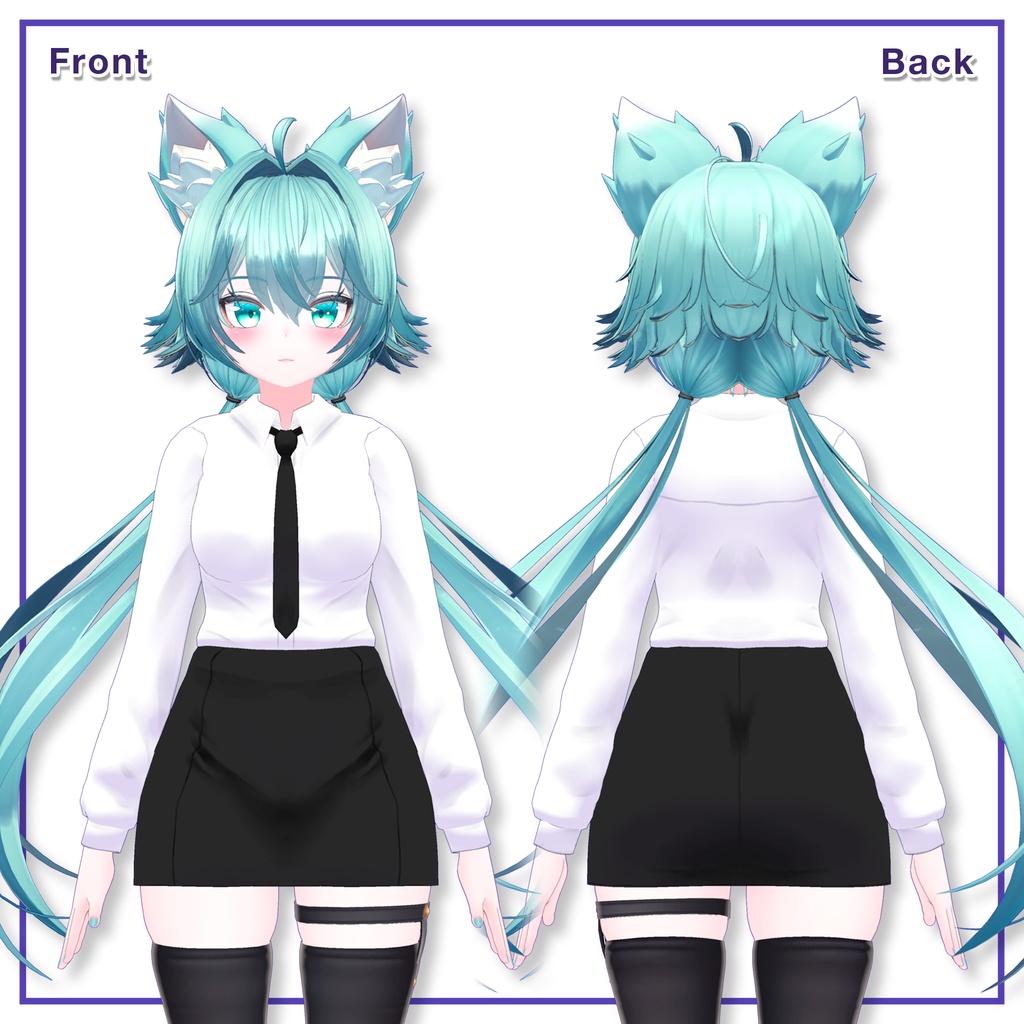 Shirts & Shorts, Skirt for Rindo / シャツ&ショーツ,スカート【竜胆用】 (C3)