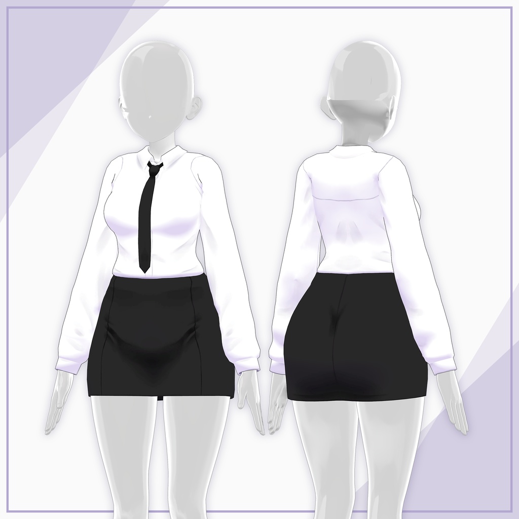 【17Avatars】Shirts & Shorts, Skirt / シャツ&ショーツ,スカート (C3)