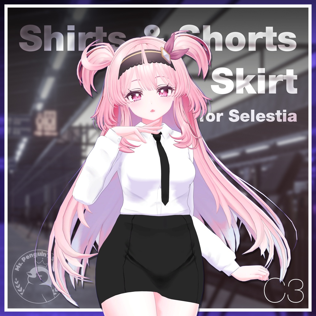 【17Avatars】Shirts & Shorts, Skirt / シャツ&ショーツ,スカート (C3)