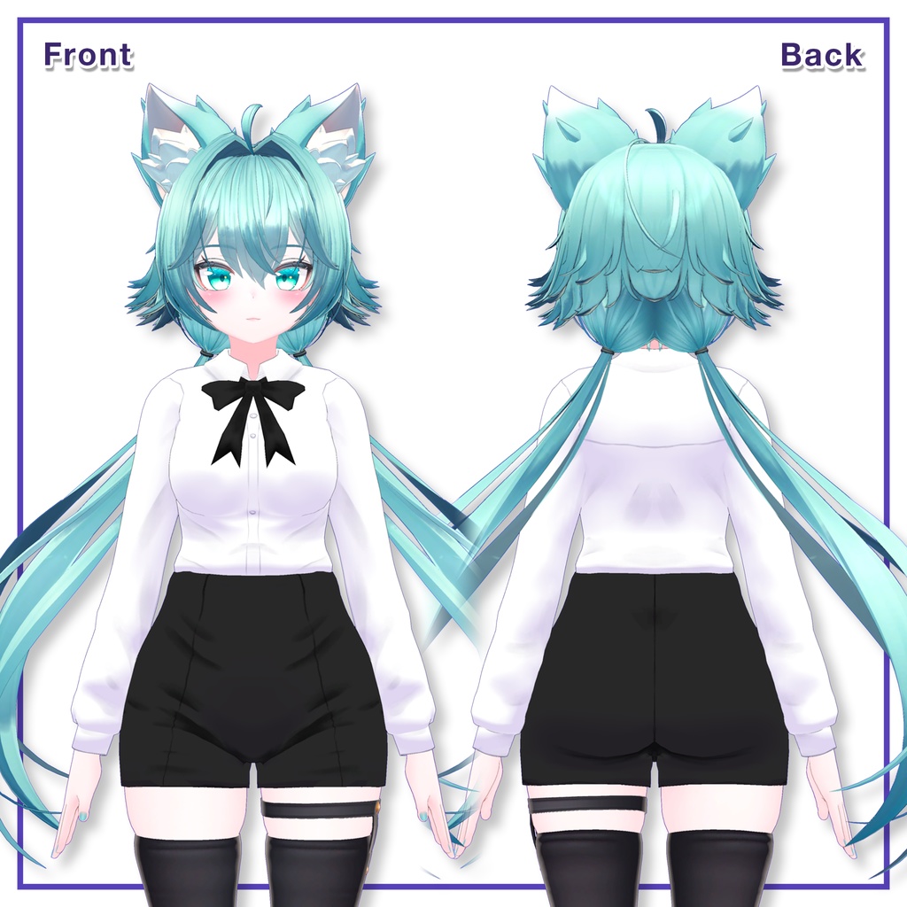 Shirts & Shorts, Skirt for Rindo / シャツ&ショーツ,スカート【竜胆用】 (C3)