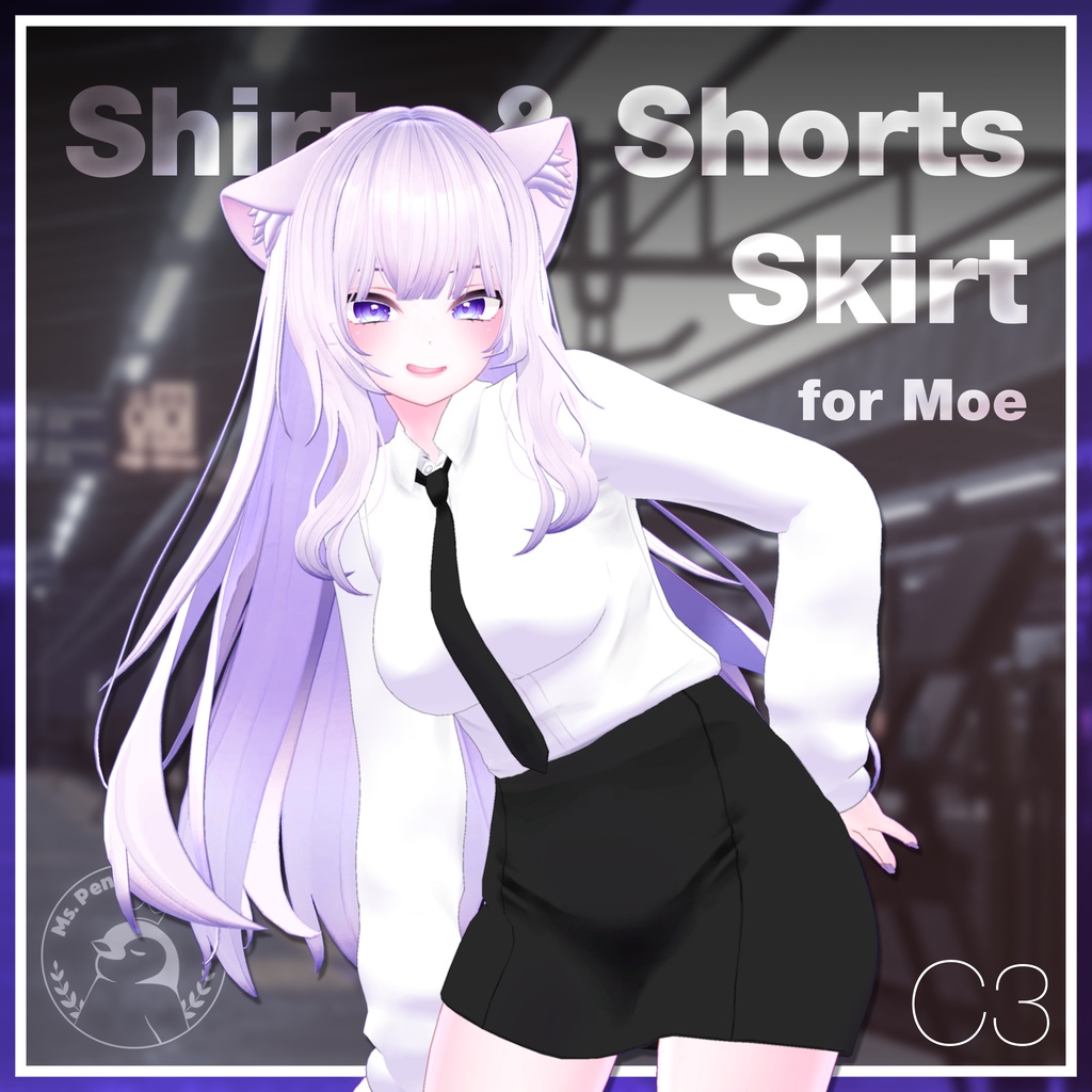 【17Avatars】Shirts & Shorts, Skirt / シャツ&ショーツ,スカート (C3)