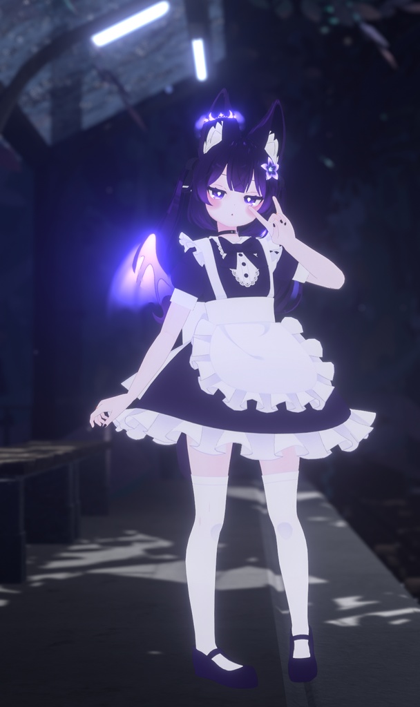 Halo&DevilWings -NEON- / ハロー&デビルウィングス -ネオン- (A3)