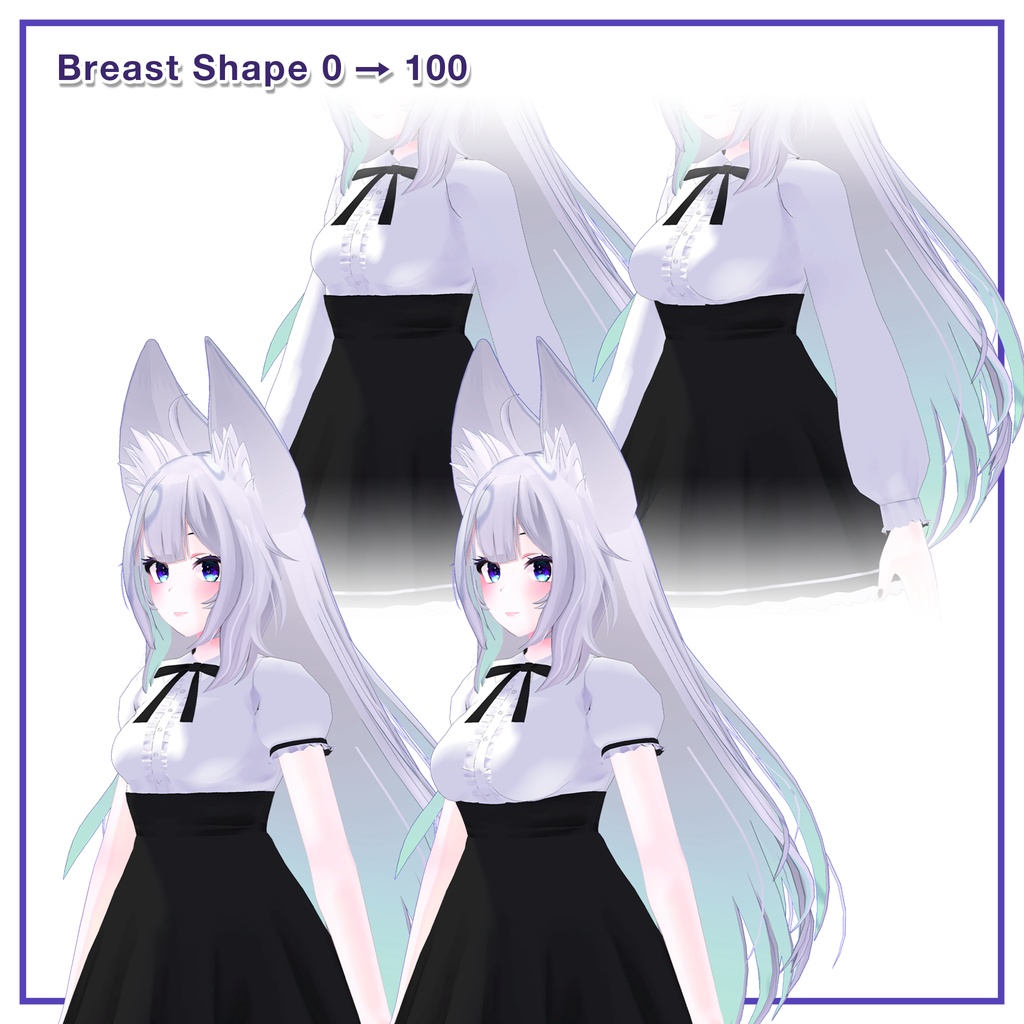 Blouse & High Waist for Wolferia / ブラウス&ハイウエスト 【ウルフェリア用】 (C7)