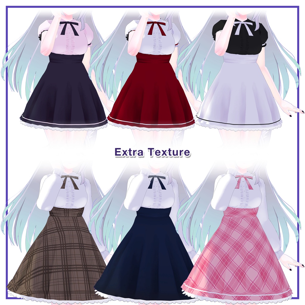 Blouse & High Waist for Wolferia / ブラウス&ハイウエスト 【ウルフェリア用】 (C7)
