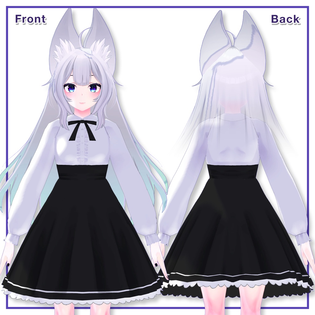 Blouse & High Waist for Wolferia / ブラウス&ハイウエスト 【ウルフェリア用】 (C7)