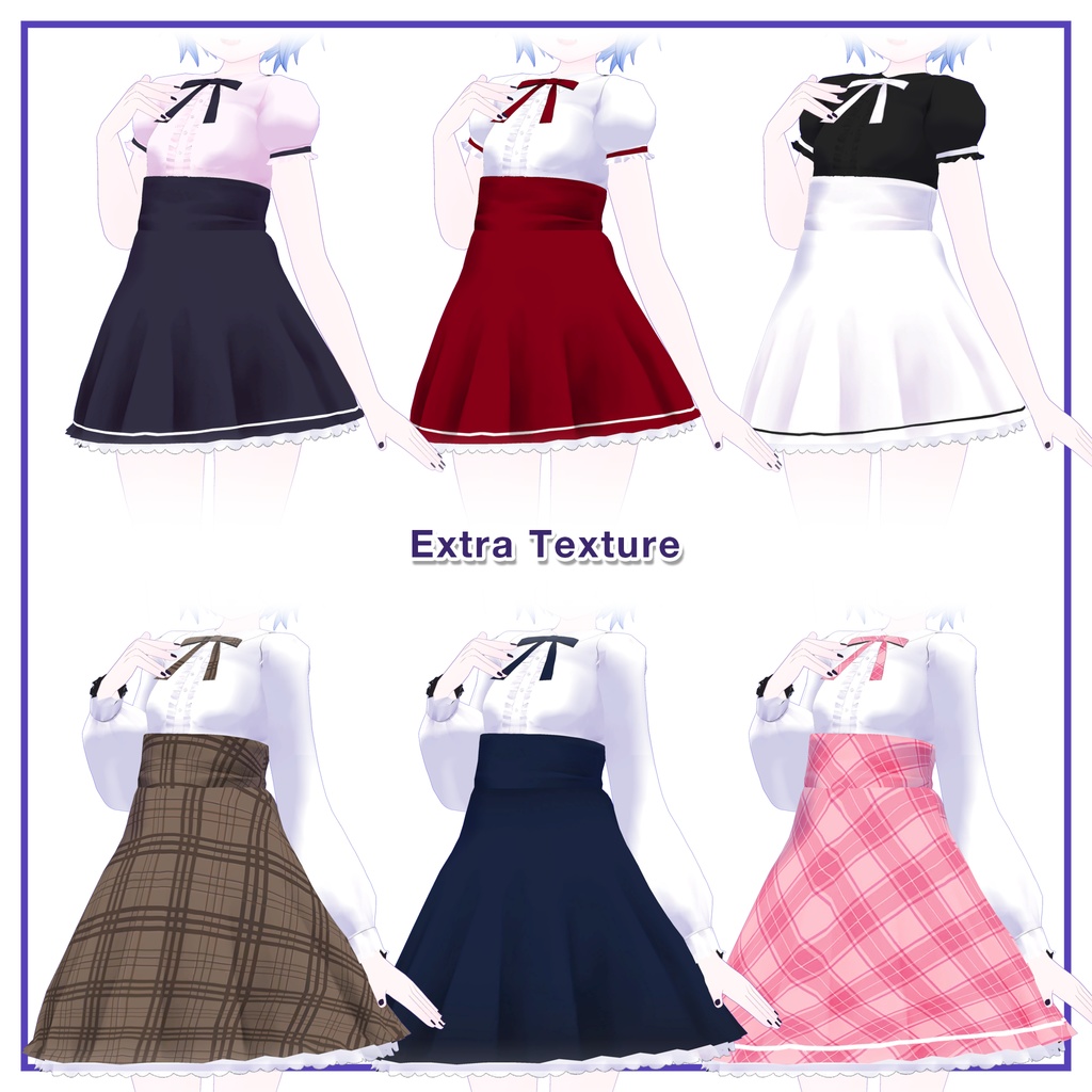 Blouse & High Waist for Rusk / ブラウス&ハイウエスト 【ラスク用】 (C7)