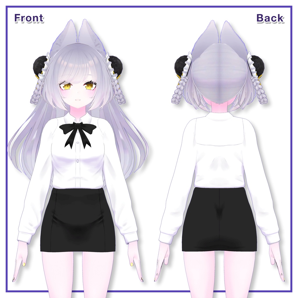 Shirts & Shorts, Skirt for Leefa, Lunalitt / シャツ&ショーツ,スカート【リーファ,ルーナリット用】 (C3)