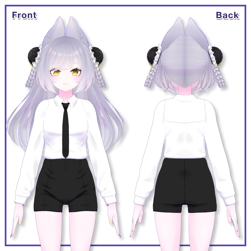 Shirts & Shorts, Skirt for Leefa, Lunalitt / シャツ&ショーツ,スカート【リーファ,ルーナリット用】 (C3)