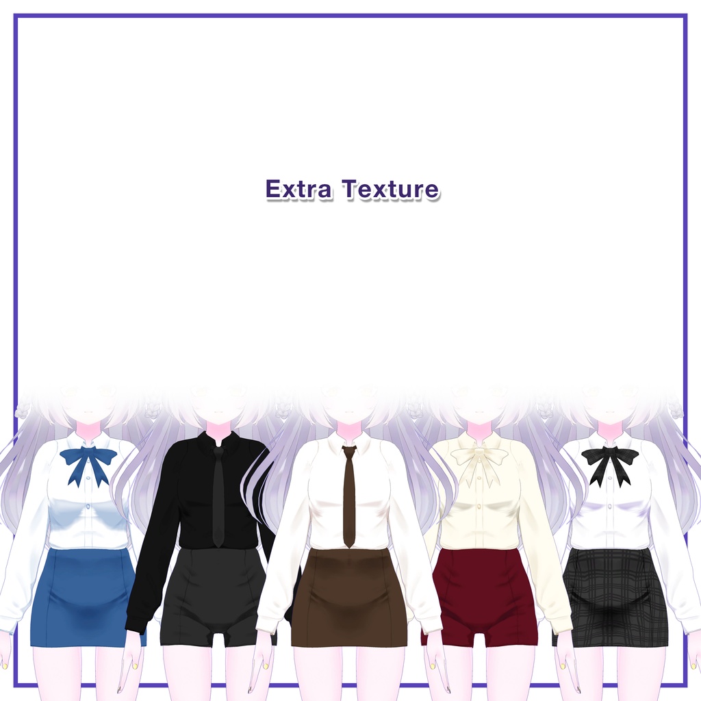 Shirts & Shorts, Skirt for Leefa, Lunalitt / シャツ&ショーツ,スカート【リーファ,ルーナリット用】 (C3)