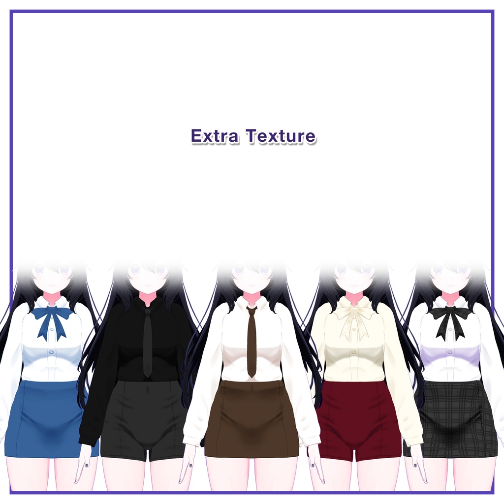 Shirts & Shorts, Skirt for Kikyo / シャツ&ショーツ,スカート【桔梗用】 (C3)