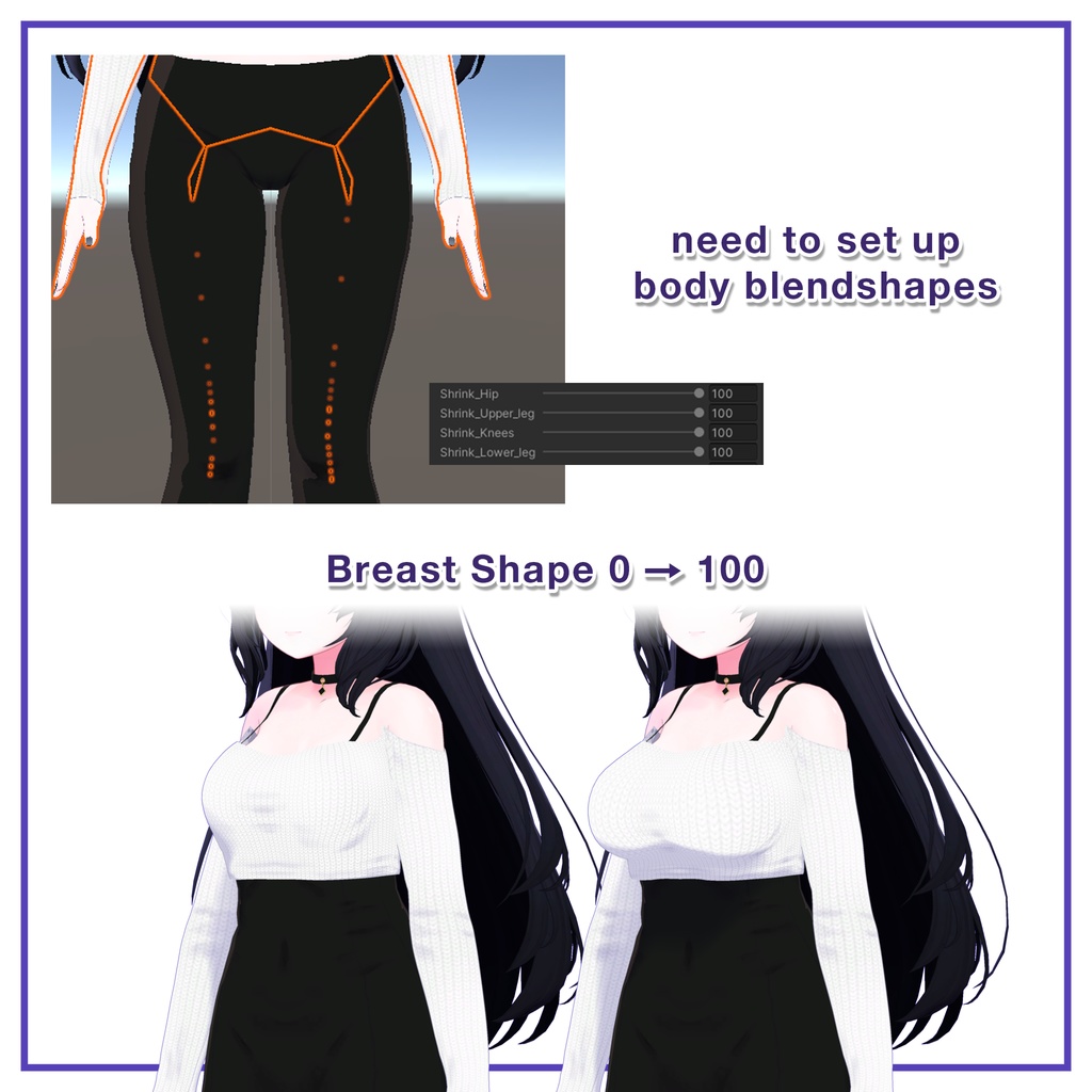 Offshoulder Top Dress for Kikyo / オフショルダー トップ ワンピース【桔梗用】 (C5)