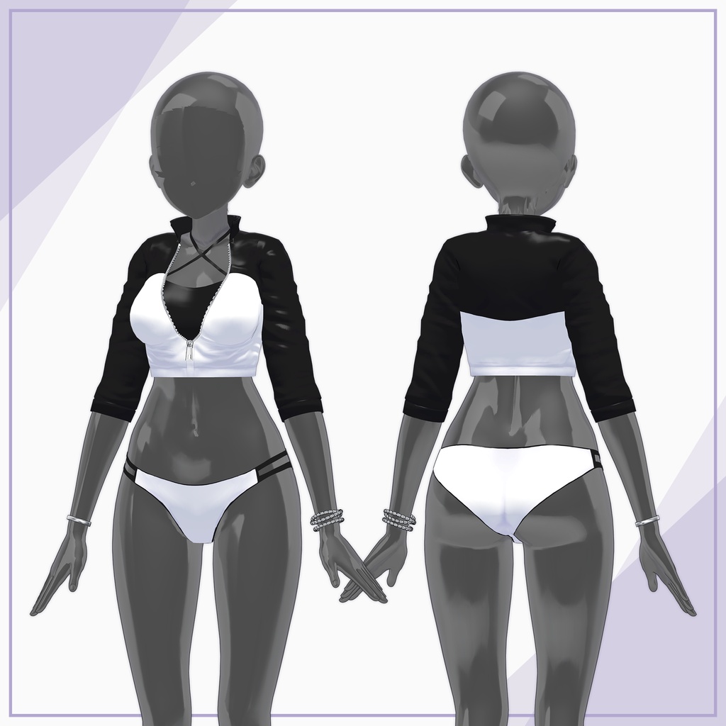 【12Avatars】Rashguard Bikini / ラッシュガードビキニ (C10)