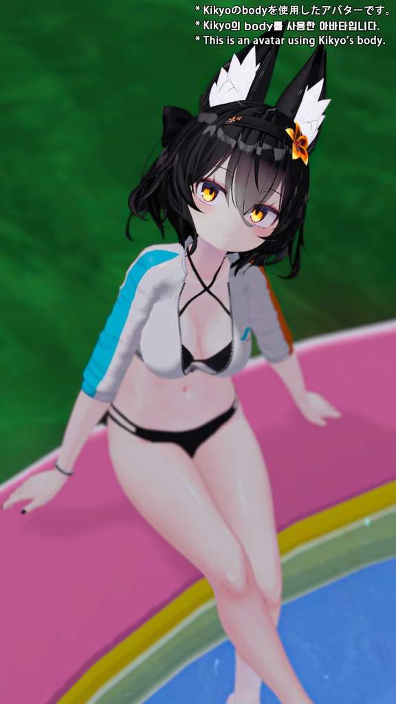 Rashguard Bikini for Kikyo / ラッシュガードビキニ 【桔梗用】 (C10)