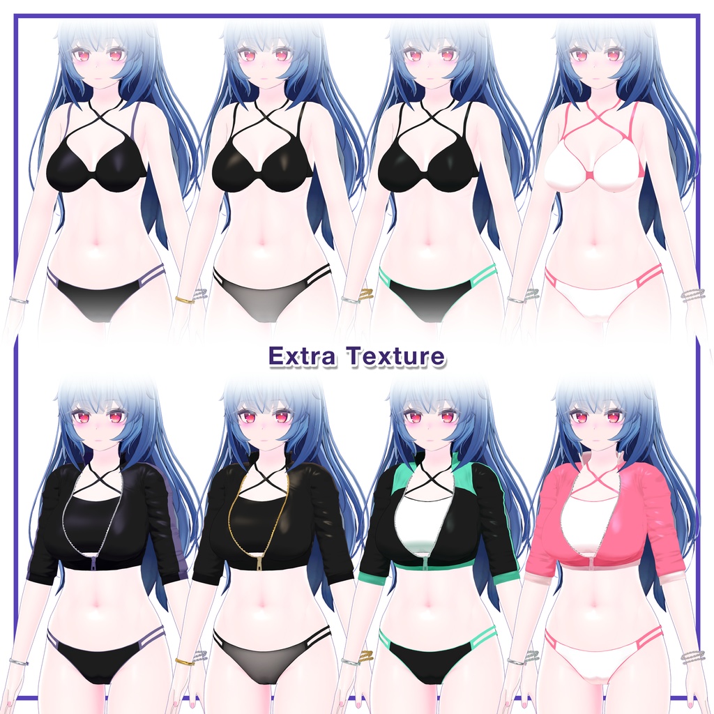 Rashguard Bikini for Imeris / ラッシュガードビキニ 【イメリス用】 (C10)