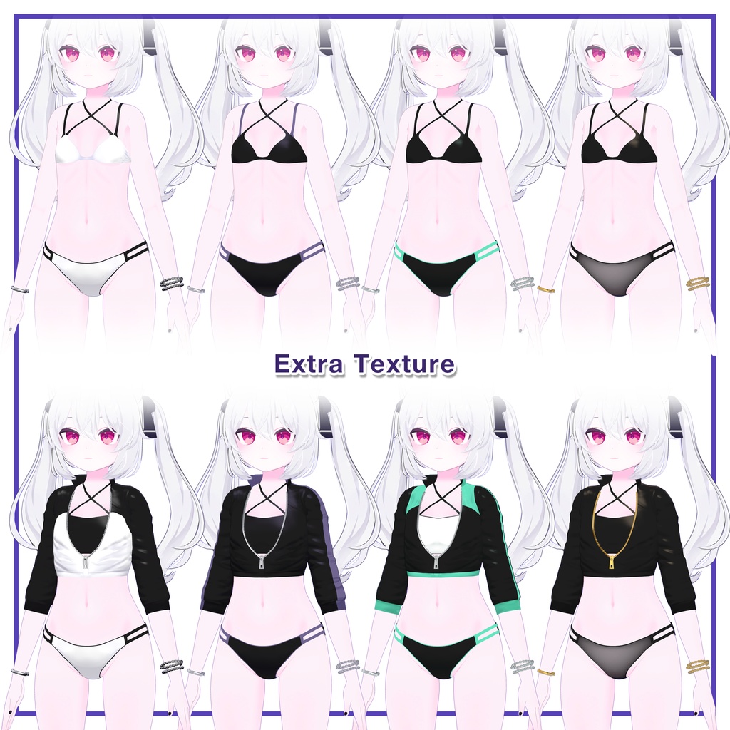 Rashguard Bikini for Karin / ラッシュガードビキニ 【カリン用】 (C10)