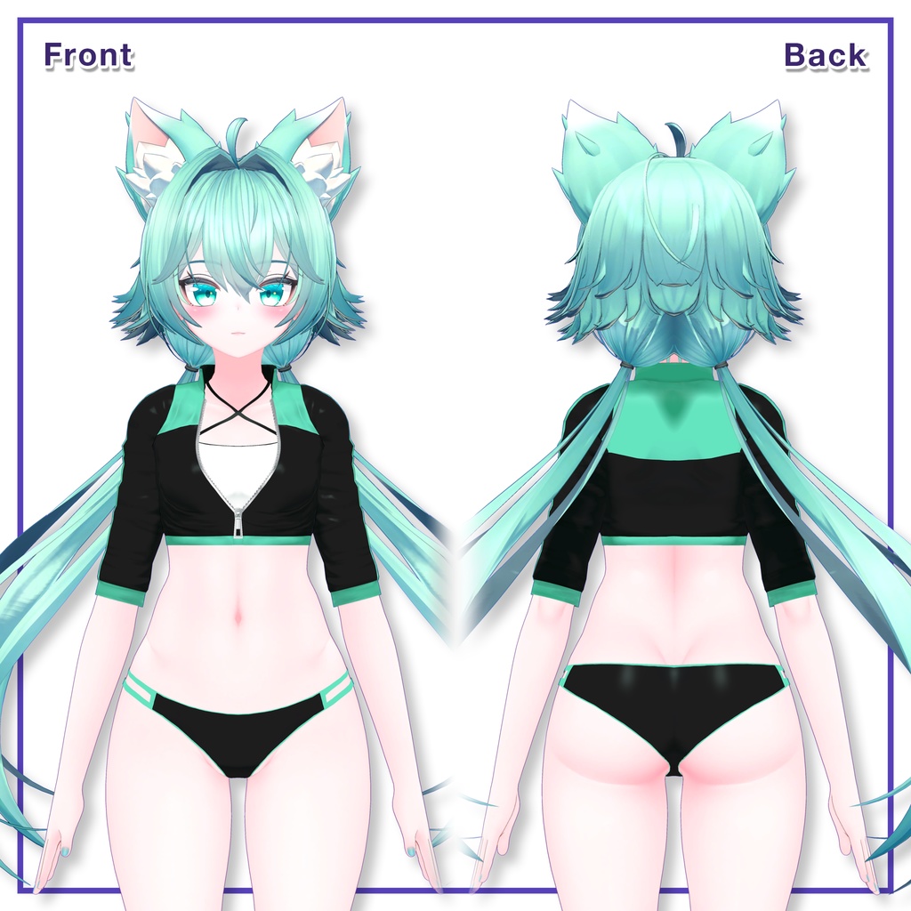 Rashguard Bikini for Rindo / ラッシュガードビキニ 【竜胆用】 (C10)