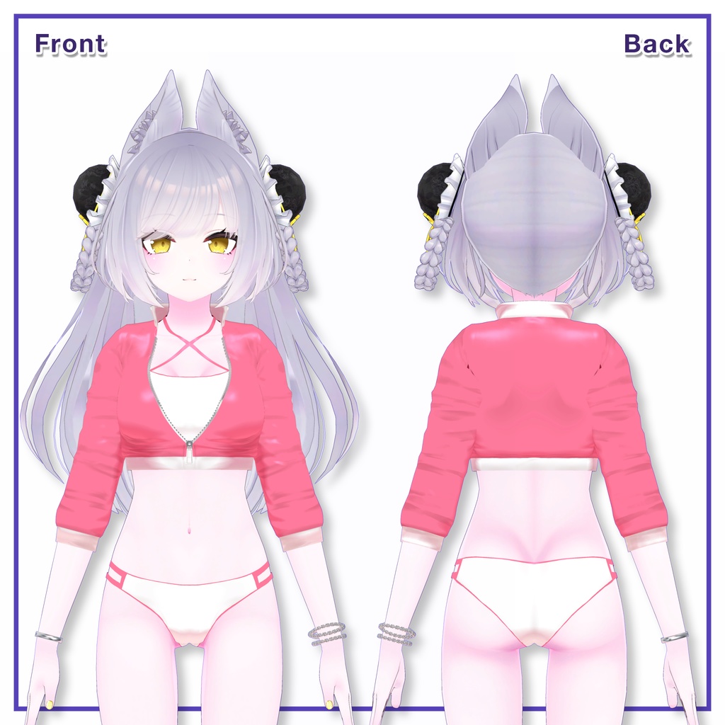 Rashguard Bikini for Leefa, Lunalitt / ラッシュガードビキニ 【リーファ,ルーナリット 用】 (C10)